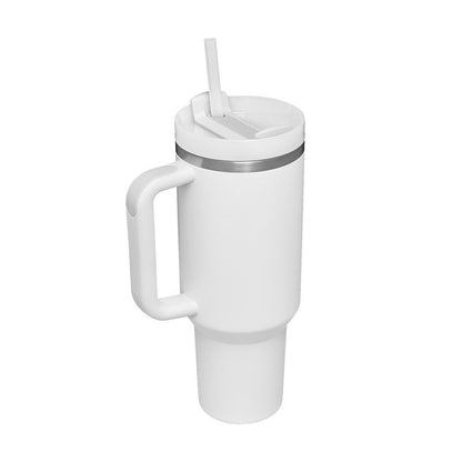 Mug isotherme 40oz avec poignée et paille