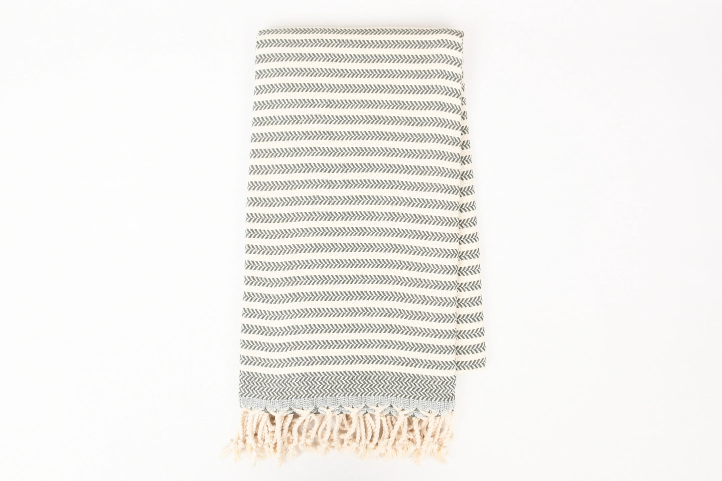 Serviette turque en coton bio – Élégance & douceur artisanale