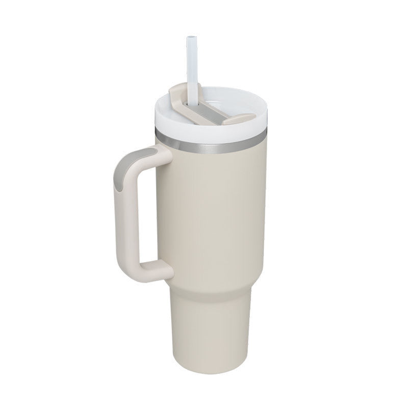 Mug isotherme 40oz avec poignée et paille