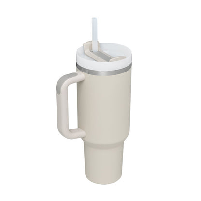 Mug isotherme 40oz avec poignée et paille