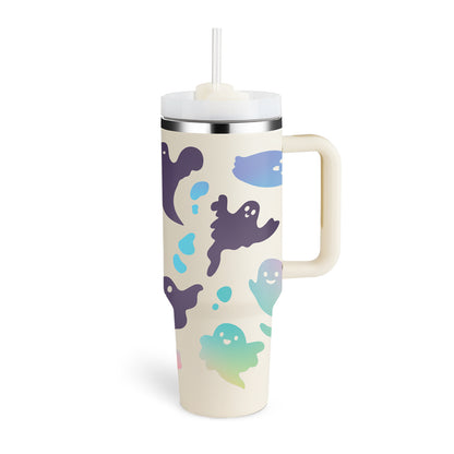 Mug isotherme 40oz avec poignée et paille