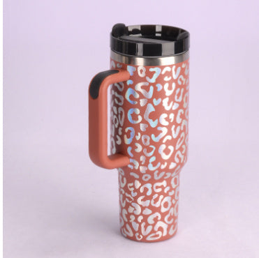 Mug isotherme 40oz avec poignée et paille