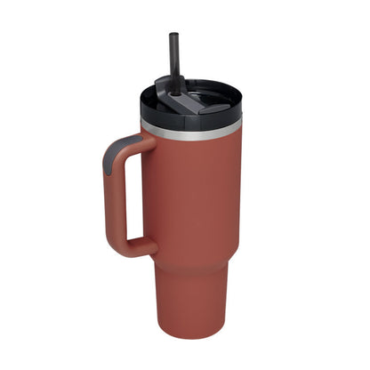 Mug isotherme 40oz avec poignée et paille