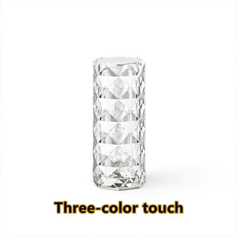 Diamond Night Light Rose Projector Lamp Decor