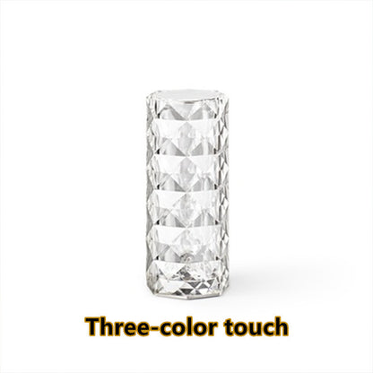 Diamond Night Light Rose Projector Lamp Decor