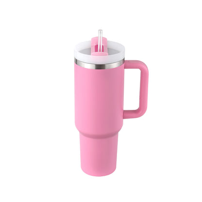 Mug isotherme 40oz avec poignée et paille