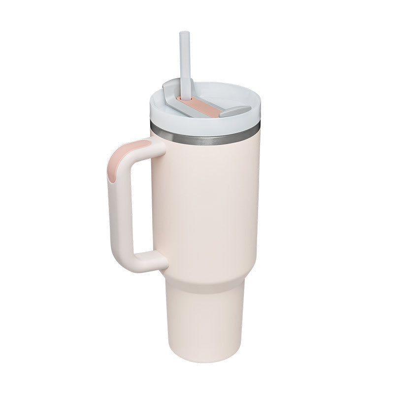 Mug isotherme 40oz avec poignée et paille