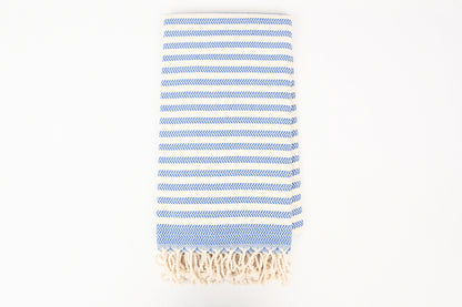 Serviette turque en coton bio – Élégance & douceur artisanale