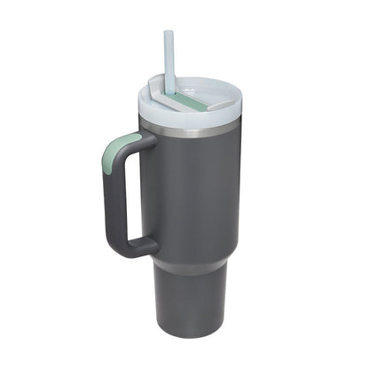 Mug isotherme 40oz avec poignée et paille