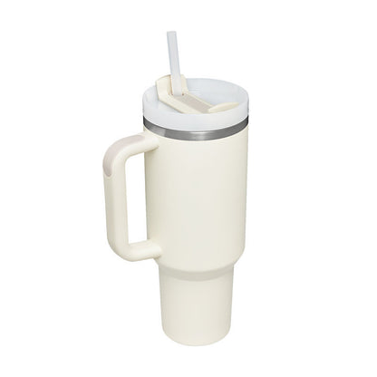 Mug isotherme 40oz avec poignée et paille