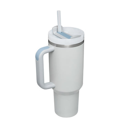 Mug isotherme 40oz avec poignée et paille
