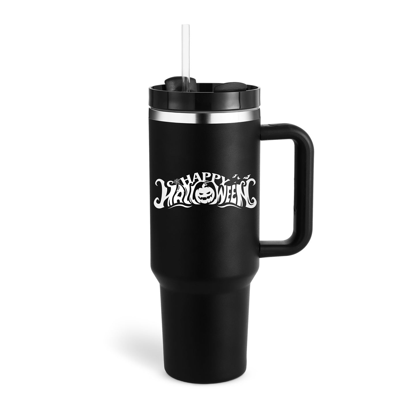 Mug isotherme 40oz avec poignée et paille