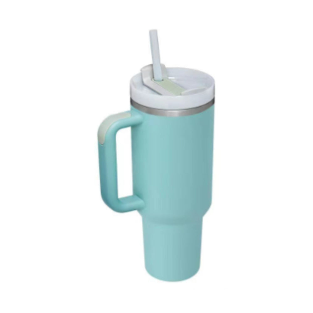 Mug isotherme 40oz avec poignée et paille