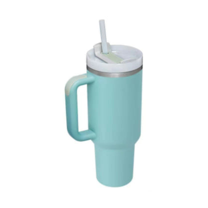 Mug isotherme 40oz avec poignée et paille