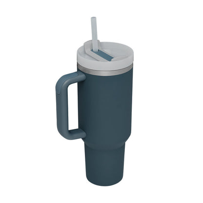 Mug isotherme 40oz avec poignée et paille
