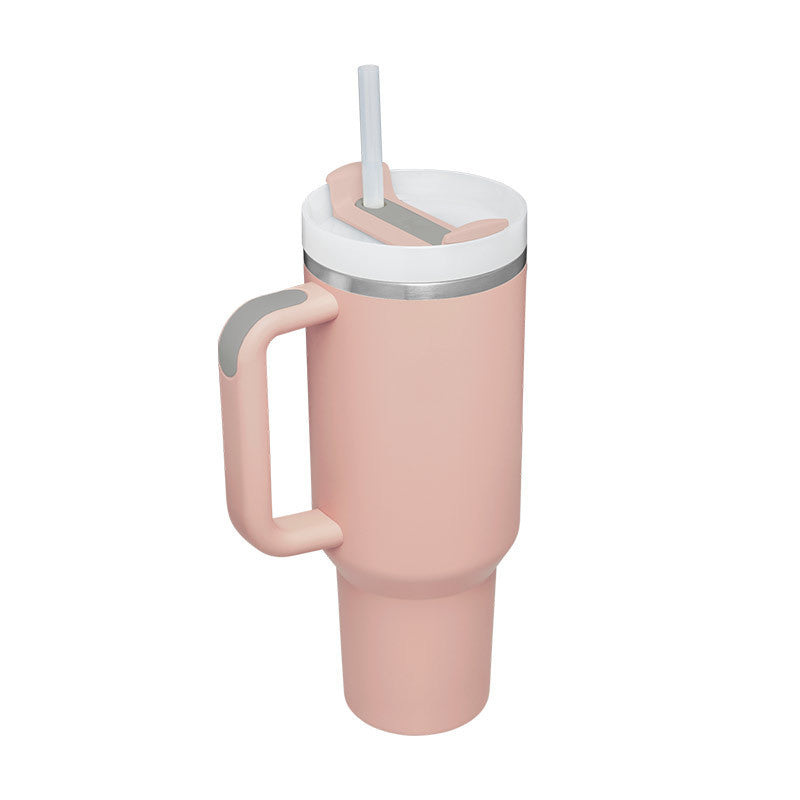 Mug isotherme 40oz avec poignée et paille